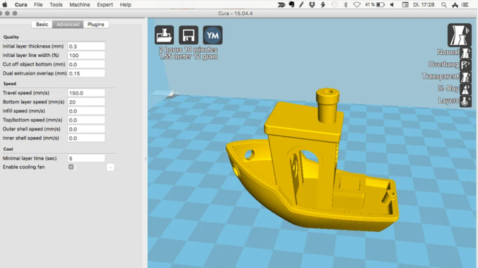 3D Printing Orientation: Models and Slicers